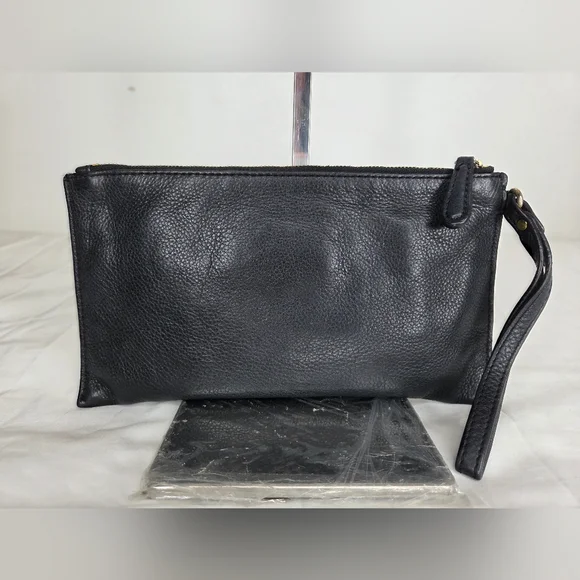 Michael Michael Kors Black and Gold Women's Clutch - Picture 3 of 11